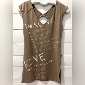 Tunic Tank Dress – Message Factory size S